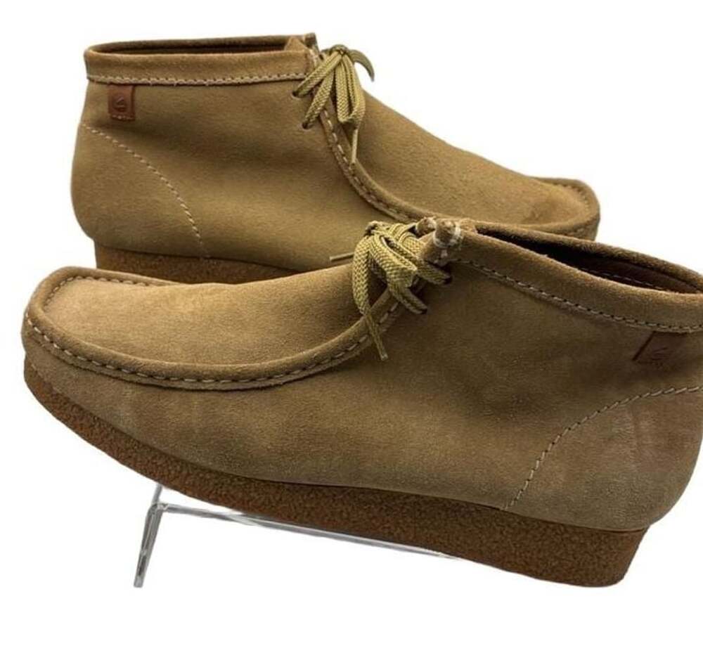 Clarks Desert Trek Boots Size 13 Brown Suede Extreme Comfort